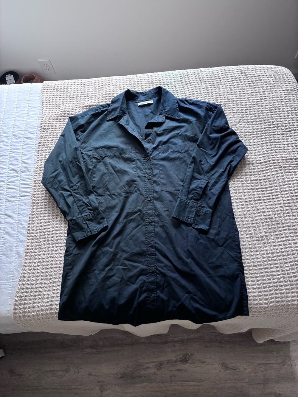 Abercrombie & Fitch Boxy Shirt Dress